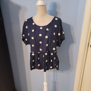Blu Pepper Small Womens Blouse